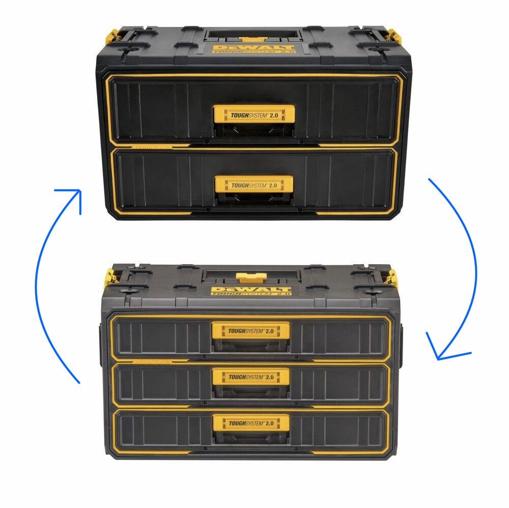 For Trade : Dewalt Toughsystem 2.0 double drawers, looking to exchange against triple drawers
