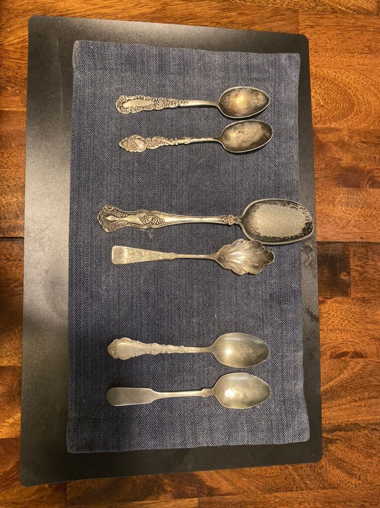 Silver Or Silver Plated Spoons.