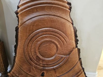 Wood-Turned Wall Hanging