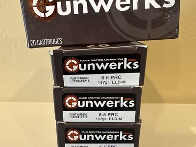 Gunwerks 6.5 PRC Ammo