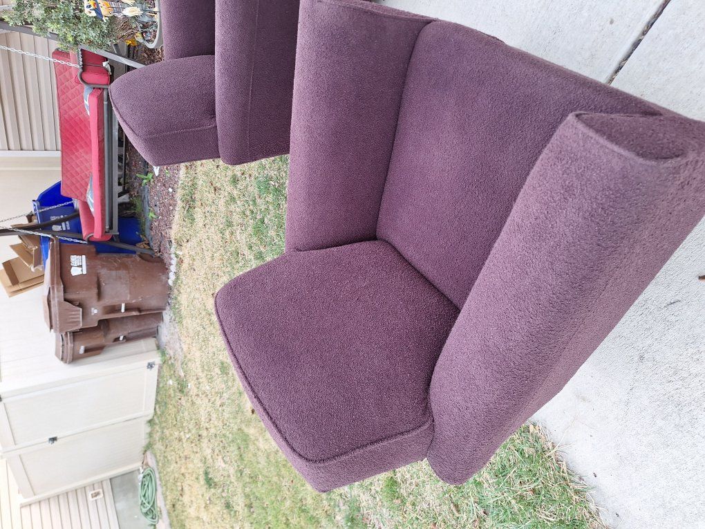 Two living room chairs at a great price