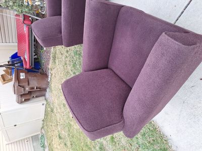 Two living room chairs at a great price