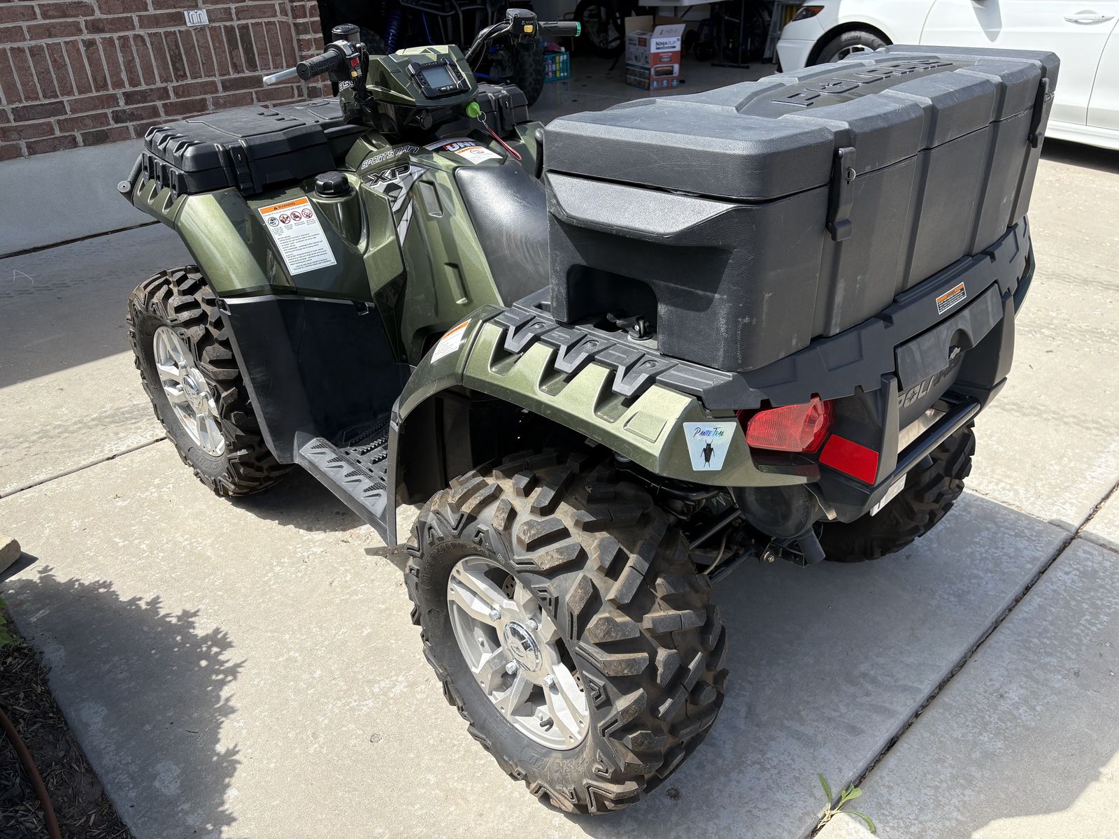 09 Polaris Sportsman 850 1100 miles