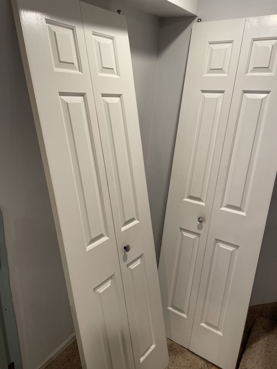 Bifold closet doors