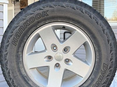 Stock Jeep 5x5 Wheels And Tires