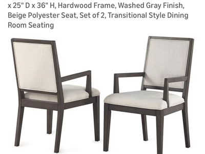 2 Bowery Hill Dining Chairs