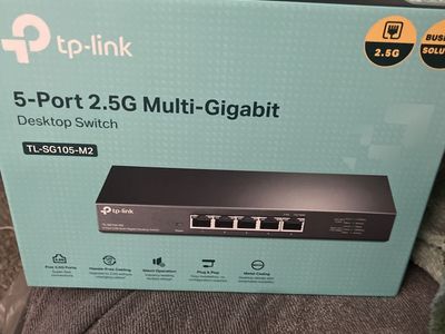 TP-Link TL-SG105-M2 5-Port 2.5G Multi-Gigabit Desktop Switch
