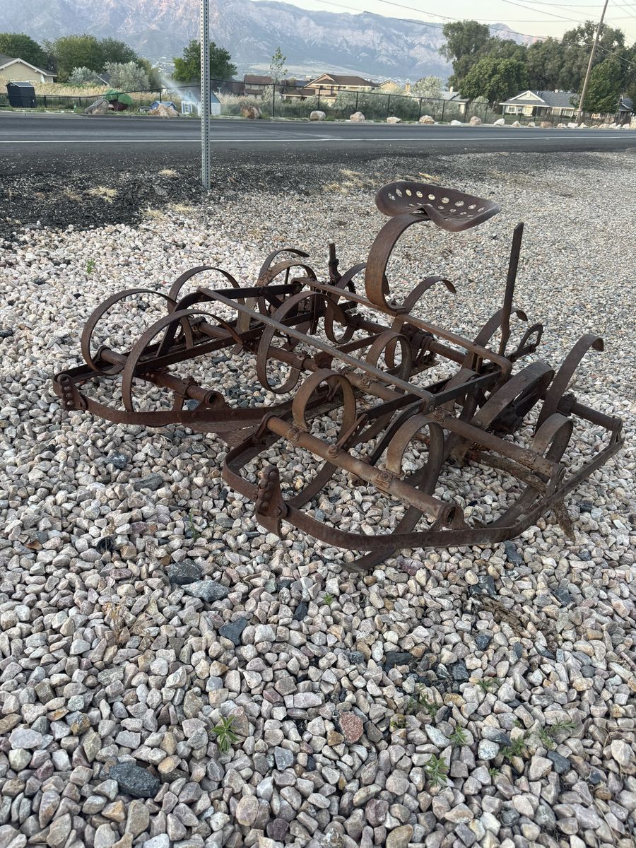 Old Farm Equipment Cultivator