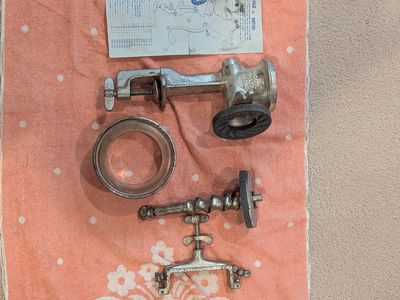 Hand operated flour mill