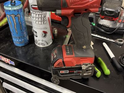 Milwaukee 1/2in 3 inch anvil and 3/8 electric impacts