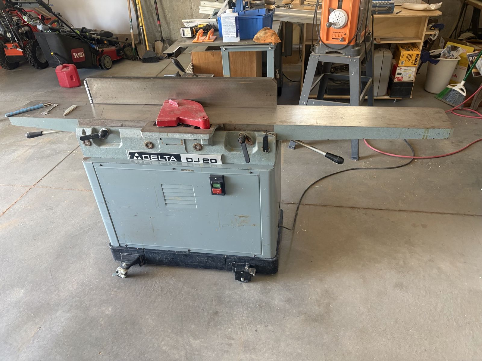 Delta DJ-20 8-inch Industrial Jointer Planer Woodworking Tool Machine