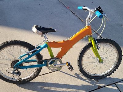 Colorful Kids Bike - Shimano Shifters, 20-inch Wheels, Great for Young Riders