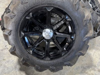 MSA M12 wheels with tires