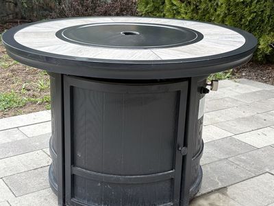 Gas Fire Table