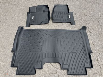 NEW OEDRO 3-PIECE FLOOR MATS for FORD F-150 2015-2023 CREW CAB