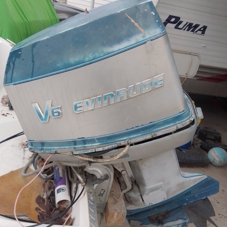 Boat with Trailer read description