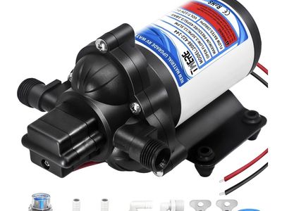 NEW! 45 PSI RV Water Diaphragm Pump