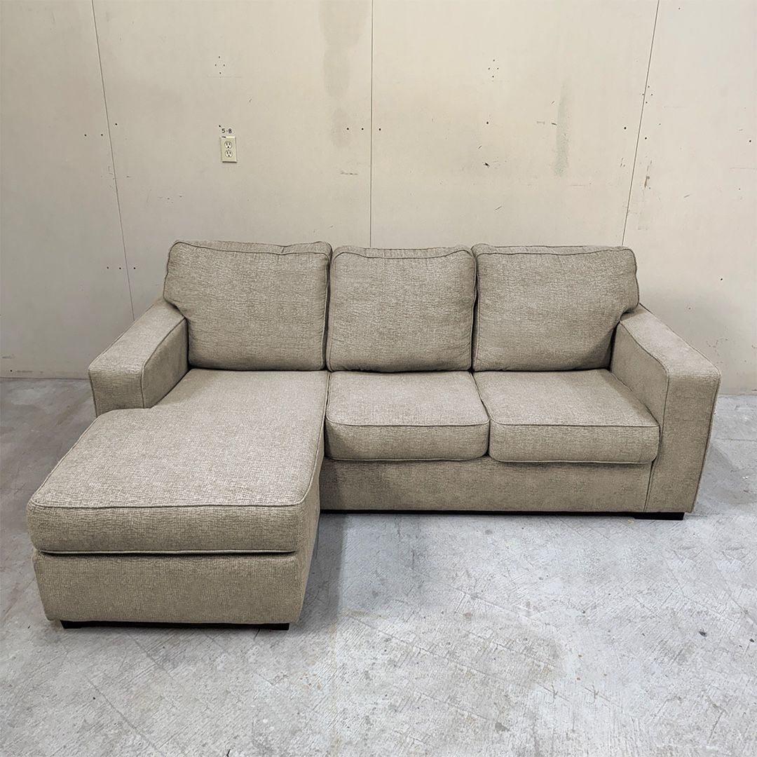 FREE DELIVERY Reversible Beige Sectional Couch