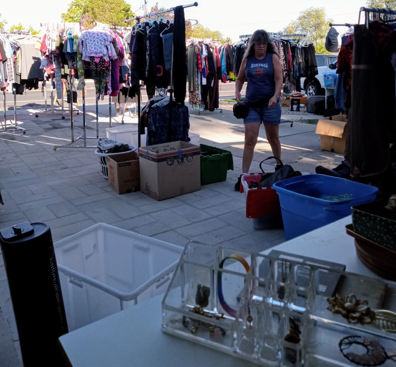 Garage and yard sale