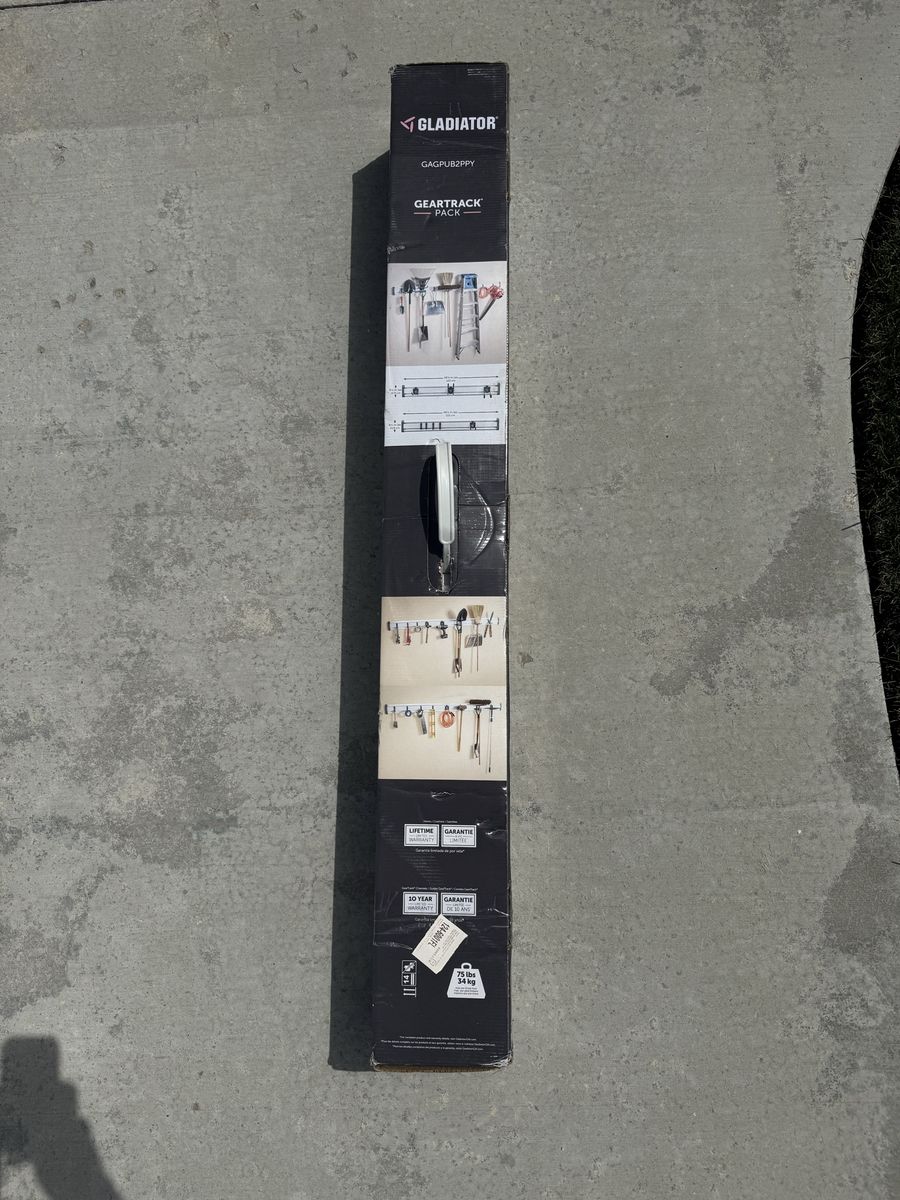 Gladiator garage garden tool storage rack