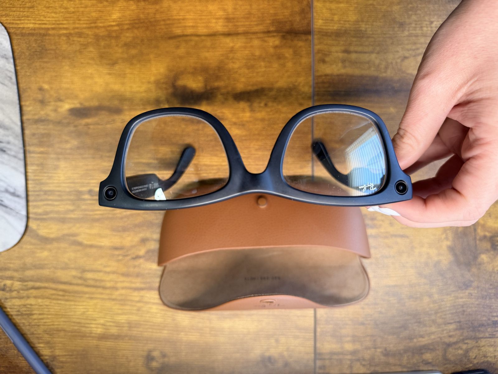 Ray-Ban Meta Wayfarer Gen 1 Smart Glasses – Transitions Lenses – Excellent Condition