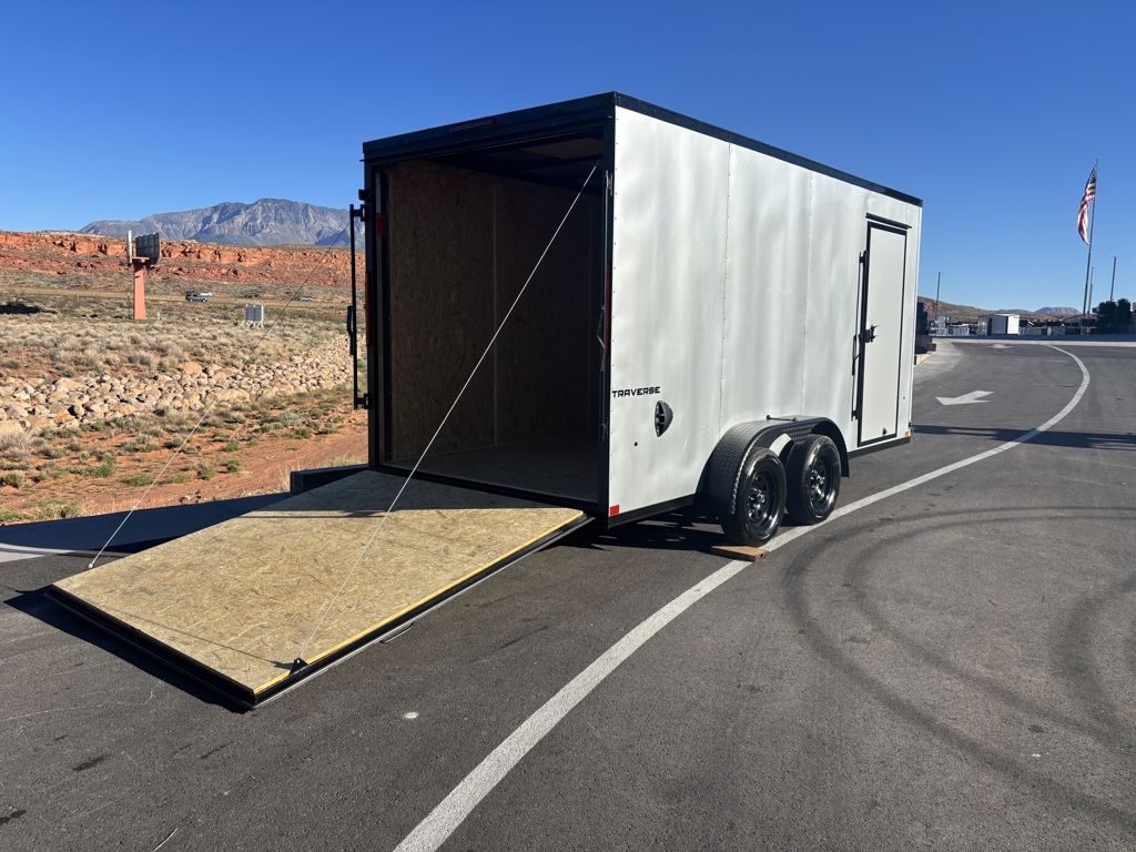 2026 Formula Trailers 7X16 Traverse Flat Top Slope
