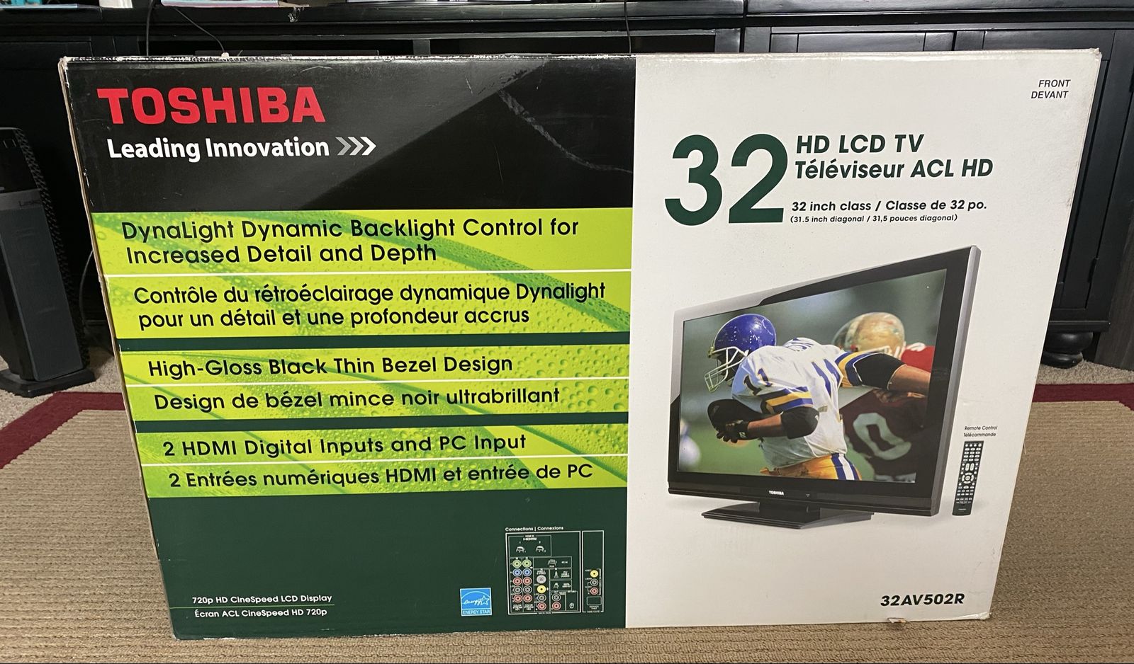 32” HD LCD Toshiba