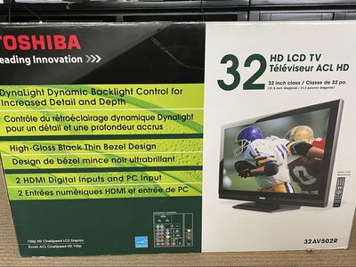 32” HD LCD Toshiba