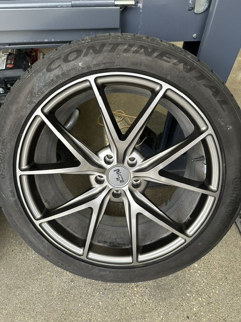 5x114.3 x 20" x 9" Niche wheels and Conti tires