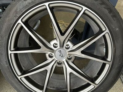 5x114.3 x 20" x 9" Niche wheels and Conti tires