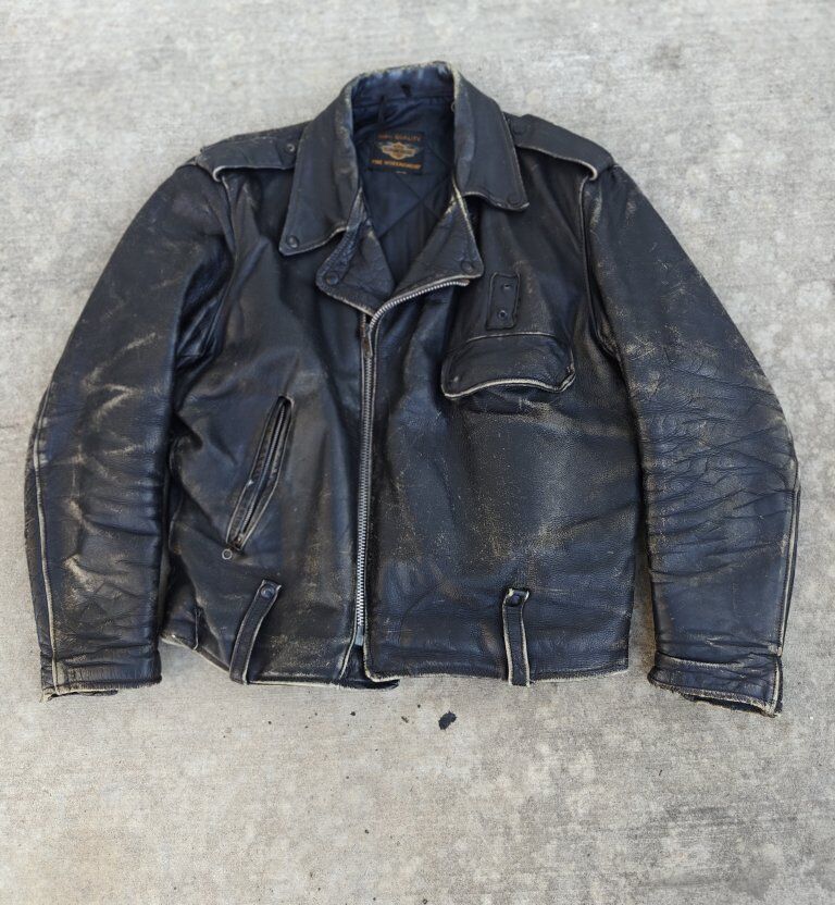 1950's HARLEY DAVIDSON LEATHER JACKET
