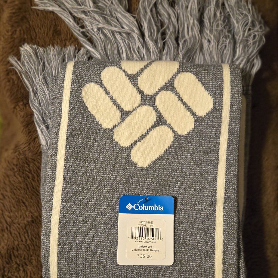 Columbia Warm Scarf for Winter Cool Weather Unisex