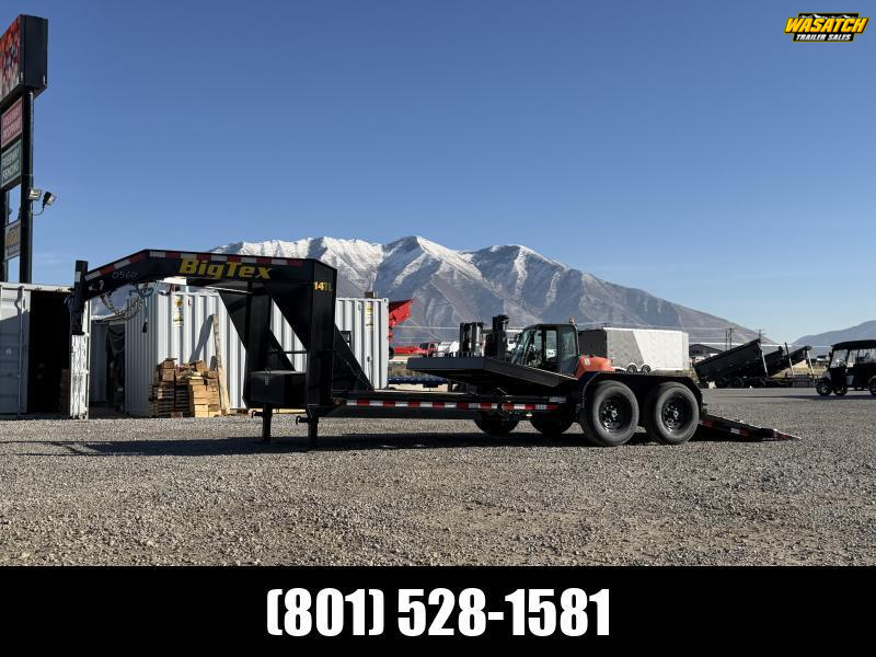 Big Tex Trailers 7x22 14TL Heavy Duty Tilt Bed Equipment Trailer