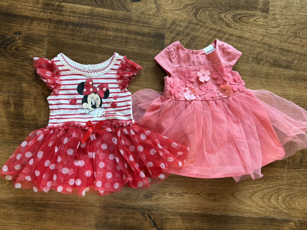 Newborn Disney And Carters Dresses Minnie Mouse