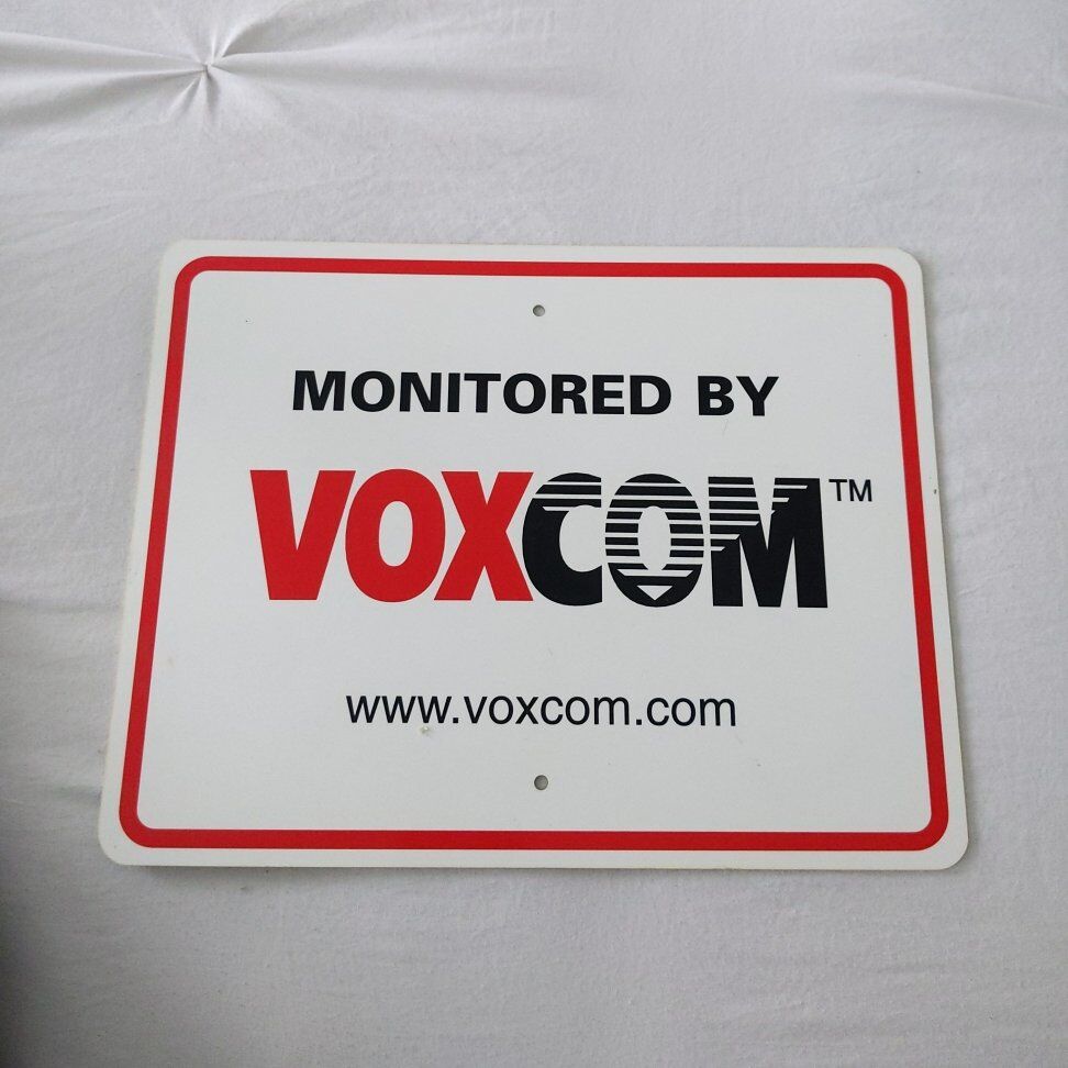 Voxcom Home Security Sign