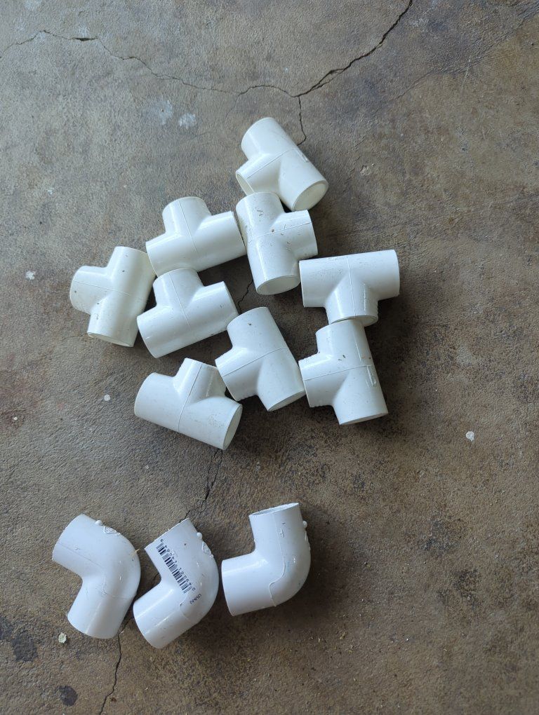 3/4" PVC fittings