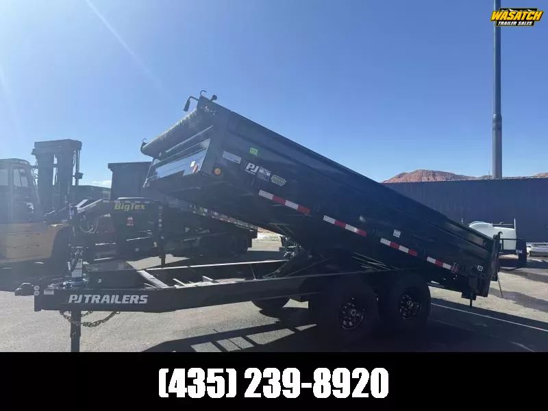 2026 PJ Trailers 8X14 14K D8 DECKOVER Dump Trailer