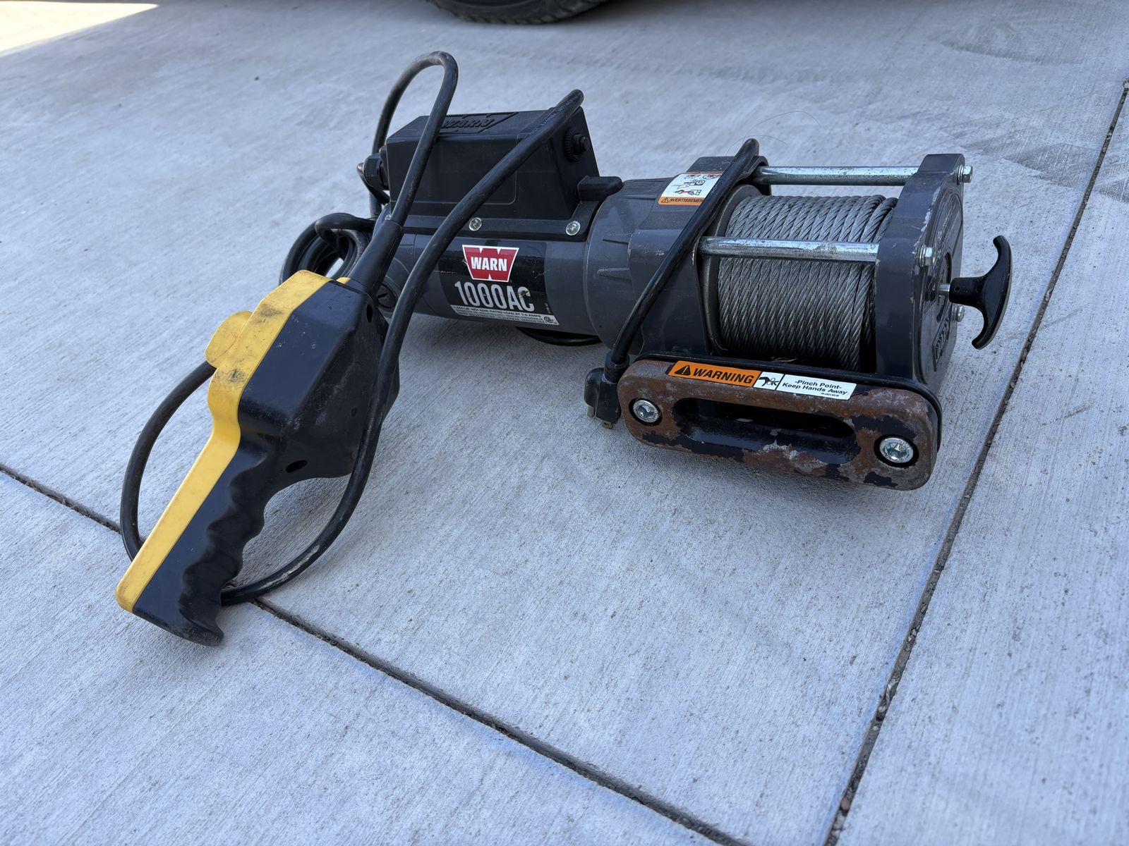 Warn winch