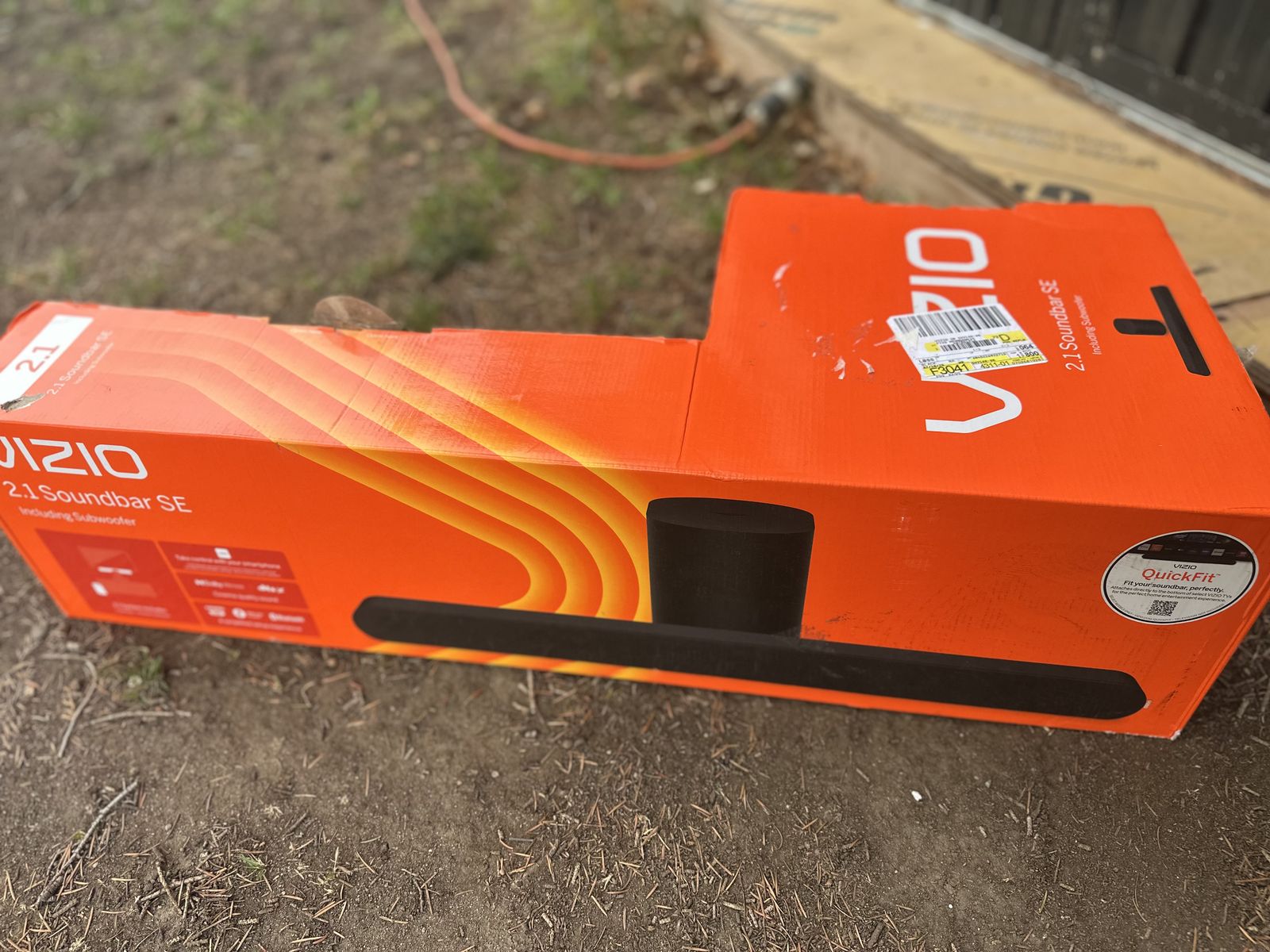 Vizo Sound Bar And Sub