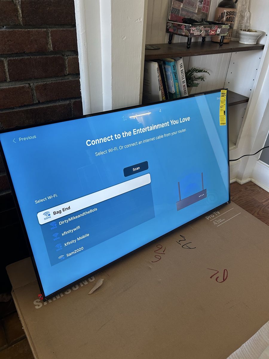 43” Samsung Pro TV