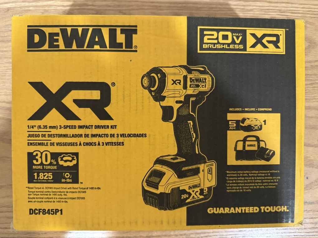 Dewalt XR Impact Kit 20v