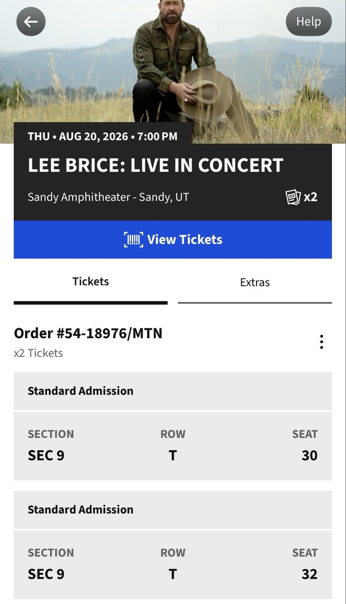 Lee Brice Concert Tickets