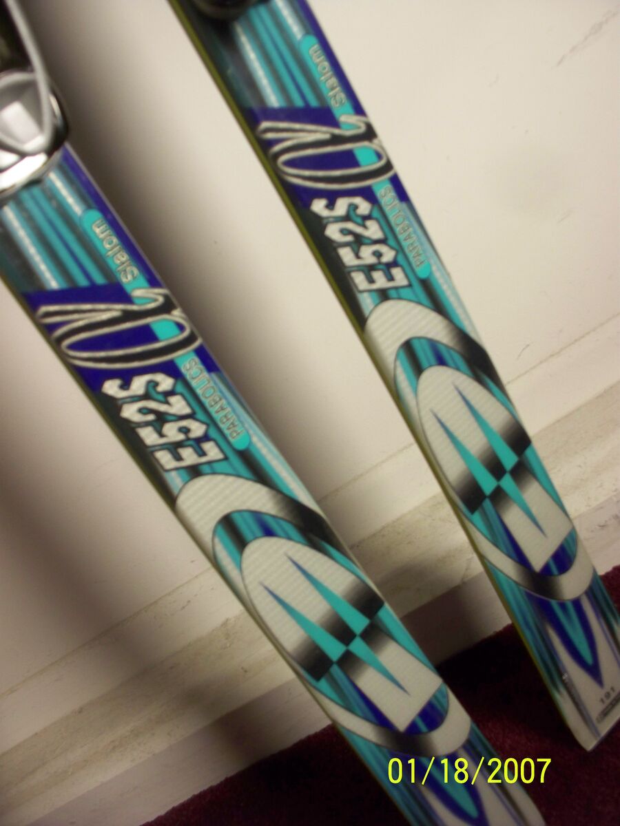 Rossignol Dualtec Integral E-52S Downhill Skis with Axiom  Bindings. 191 cm
