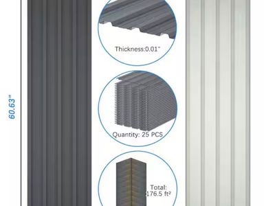 Brand new Metal Roof Panel (25-Pack) -