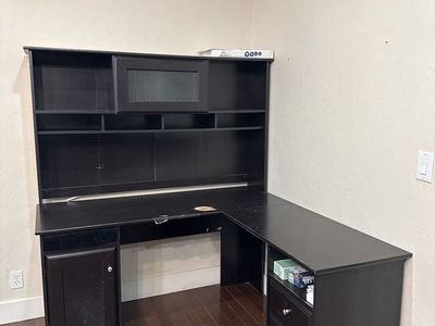 FREE Black Corner Desk 59x59x66.5 (PENDING)