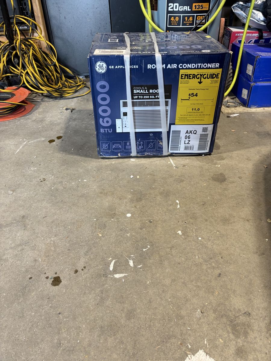 GE room air conditioner 6000 btu