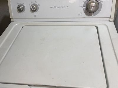 Estate by Whirlpool Heavy Duty Super Capacity Top-Load Washer White