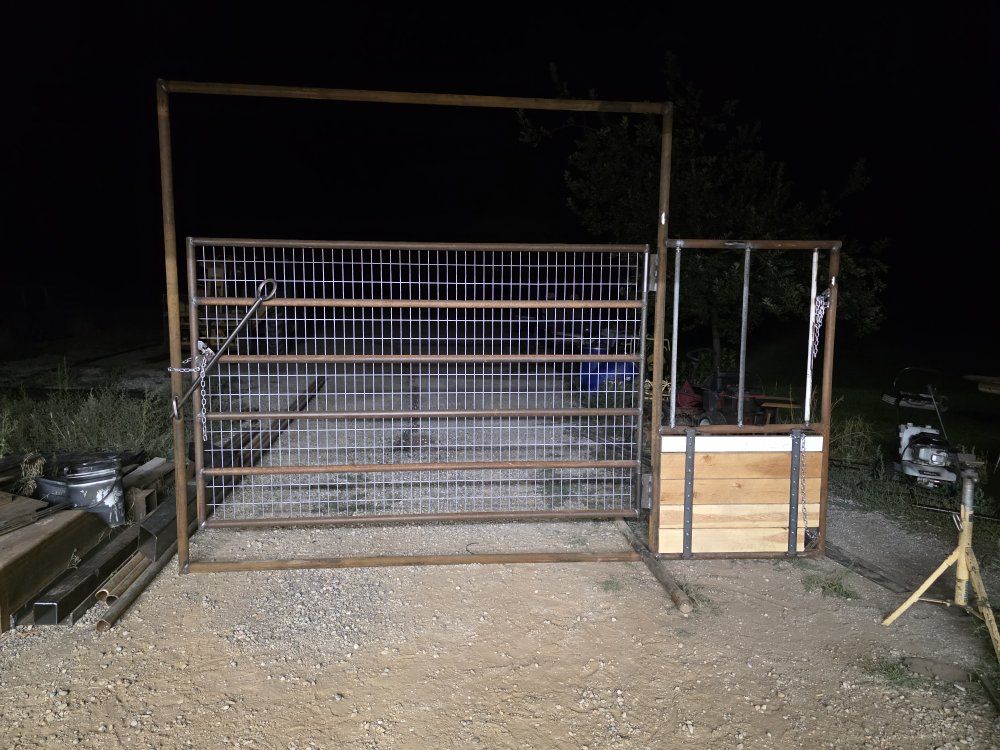custom gates, fencing, and feeders 