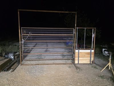 custom gates, fencing, and feeders