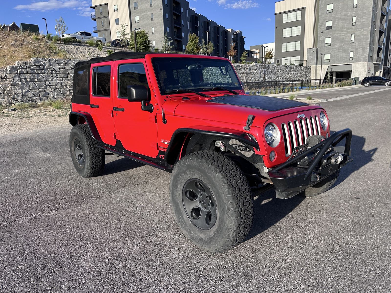 Built 2017 jeep wrangler JKU